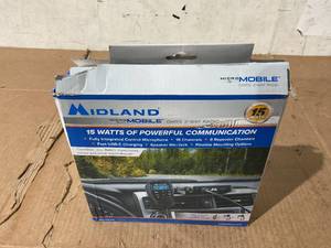 lot 29 image: Midland  MXT275 MicroMobile GMRS Radio  15 watts Two-Way Radio with Integrated Control Microphone