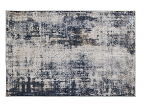 lot 471 image: Better Homes & Gardens Navy Abstract Indoor Area Rug, 4 x 6