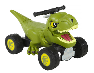 lot 526 image: 6V Jurassic World T-Rex Quad with Interactive Play Features