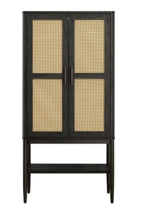 lot 7 image: Better Homes & Gardens Springwood Caning Storage Cabinet