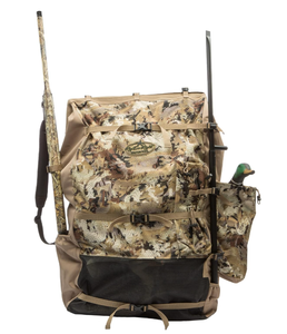lot 46 image: RigEm Right Waterfowl Refuge Runner Decoy Duck Hunting Backpack