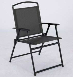 lot 363 image: Mainstays Albany Lane 5-Piece Dining Set, Black, Outdoor Living, NO TABLE