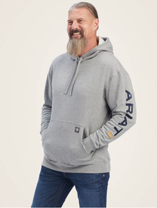 lot 387 image: Ariat Rebar Graphic Hoodie Size XL