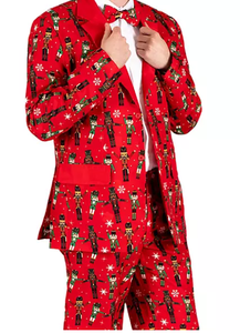 lot 393 image: LOT OF 2 Mens 3-Piece Light Up Holiday Suit Size XX-L