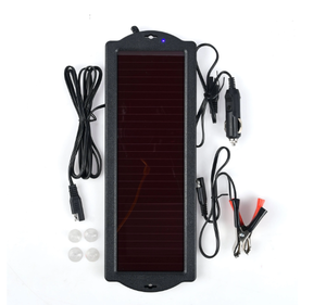 lot 411 image: Ozark Trail 12-Volt Solar Battery Maintainer with Carrying Case