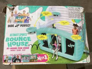 lot 477 image: Dude Perfect Ultimate Sports Inflatable Bounce House