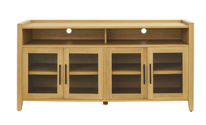 lot 616 image: Better Homes & Gardens Reading Refined Farmhouse TV Stand for TVs up to 65