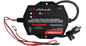 lot 480 image: Schumacher SC1300 15 Amps 6V-12V Fully Automatic Automotive Battery Charger