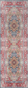 lot 589 image: Superior 2.6x8 Area Rug Red