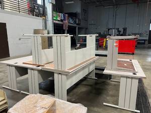 lot 102 image: 7 Classroom Tables