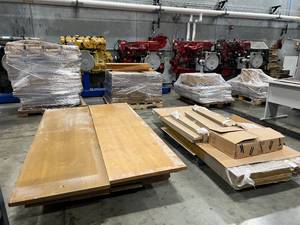 lot 101 image: 7x Pallets of Shelving