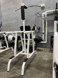 lot A107 image: Matrix Dual Dip & Pull Up Bar Power Tower