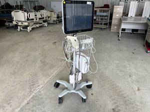 lot 331 image: Hospital Monitor Trolly