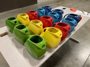 lot 161 image: Fiesta Ware Water Pitchers