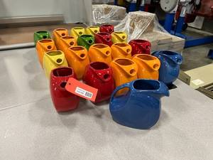 lot 162 image: Fiesta Ware Water Pitchers