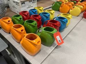 lot 163 image: Fiesta Ware Water Pitchers