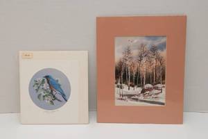 lot 40 image: Set of Two Art Prints  Breyfogle SIGNED & Michael McCullough