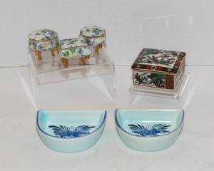 lot 189 image: Set of Six Various Trinket TraysDishes