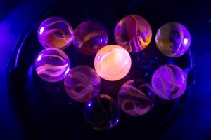 lot 193 image: Collection of Marbles
