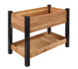 lot 22 image: Vigoro Elevated Garden Bed For Vegetables, Herbs and Flowers