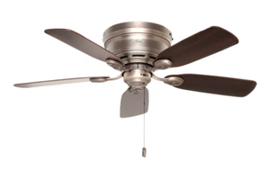 lot 23 image: Hunter Low Profile 4 Ceiling Fan Model # 51060