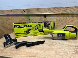 lot 85 image: RYOBI ONE 18V Cordless Hand Vacuum with Powered Brush (Tool Only)