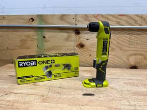 lot 86 image: RYOBI ONE 18V Cordless 38 in. Right Angle Drill (Tool-Only)