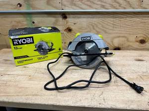 lot 88 image: RYOBI 13 Amp Corded 7-14 in. Circular Saw