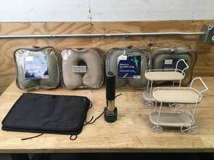 lot 55 image: Lot of Travel Pillows and Other Items