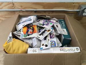 lot 56 image: Box of Childrens Glasses Frames and Other Items