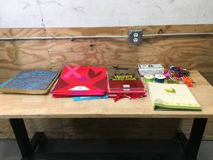 lot 166 image: Box of Gift Bags and Binders
