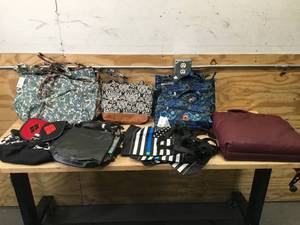 lot 168 image: Lot of Various Bags and Purses