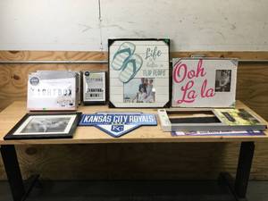 lot 44 image: Lot of Picture Frames and Wall Art