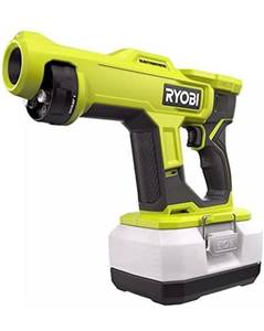 lot 62 image: RYOBI ONE 18V Cordless Handheld Electrostatic Sprayer- Tool Only