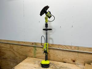 lot 159 image: RYOBI ONE 18V Cordless Soap Dispensing Scrubber (Tool Only)