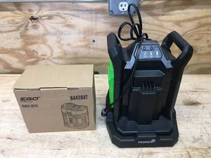 lot 9 image: EGO 56V 7.5Ah Battery and Charger