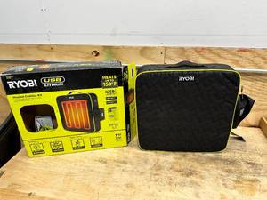 lot 219 image: RYOBI USB Lithium Cordless Heated Cushion (Tool Only)