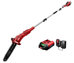 lot 25A image: Toro 60V Cordless Pole Saw Model with 2Ah Battery and Charger # 51870