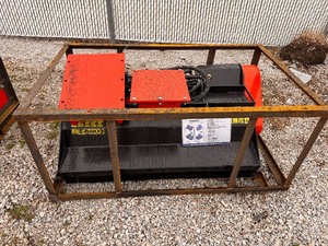 lot 9 image: Excavator Flail Mower