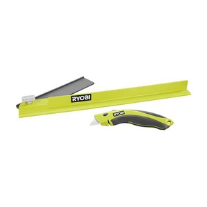 lot 12 image: RYOBI LVTLVP Cutting Guide and Knife Kit