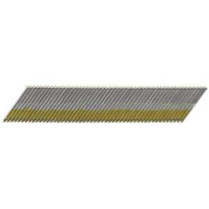 lot 77 image: (3) DEWALT 1-12 in. x 15-Gauge Bright Finish Angled Nails (2500 Per Box)