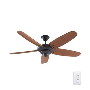 lot 85 image: Altura 60 in. IndoorOutdoor Oil-Rubbed Bronze Ceiling Fan with Downrod and Reversible Motor Light Kit Adaptable