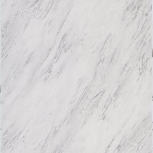 lot 130 image: (8) TrafficMaster Carrara Marble 4 MIL x 12 in. W x 12 in. L Peel and Stick Water Resistant Vinyl Tile Flooring