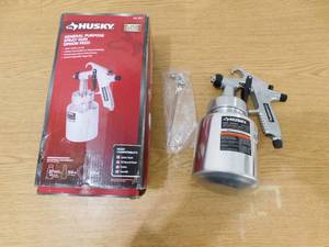 lot 75 image: Husky Siphon Feed General Purpose Spray Gun