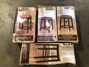 lot 31 image: Lot of Assorted Stool Chairs Various Models and Conditions Customer Returns See Pictures