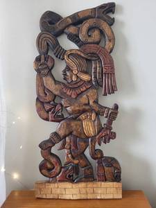 lot 36 image: Handcrafted Wooden Wall Art