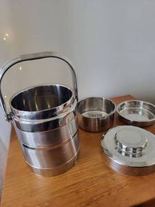 lot 40 image: Stainless Steel Tiffin Set