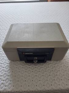 lot 51 image: Sentry 1100 Fireproof Safe with Key