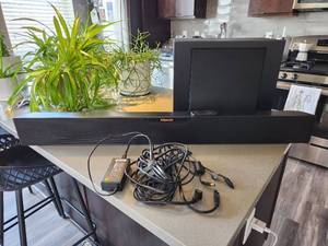 lot 2A image: Klipsch R-10B Sound bar and Reference R-10B Subwoofer