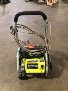 lot 21 image: Ryobi Pressure Washer For Parts    Customer Returns See Pictures